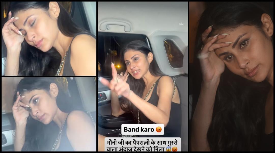 Mouni Roy slams paparazzi as they hover around her; shares statement, deletes it later; fans ask, 'is she drunk?'
