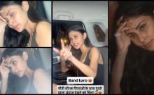 Mouni Roy slams paparazzi as they hover around her; shares statement, deletes it later; fans ask, 'is she drunk?'