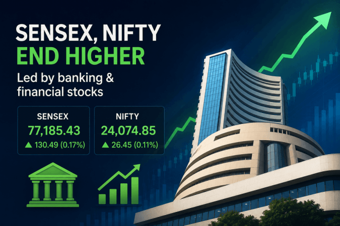 Stock Market Today: Sensex Climbs 130 Points, Nifty Closes Above 24,000 Stock Market Today: Sensex Climbs 130 Points, Nifty Closes Above 24,000