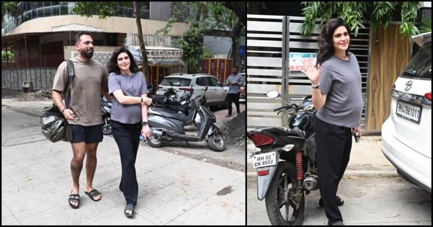 Mom-to-be Karishma Tanna hits the gym in her ninth month of pregnancy Mom-to-be Karishma Tanna hits the gym in her ninth month of pregnancy