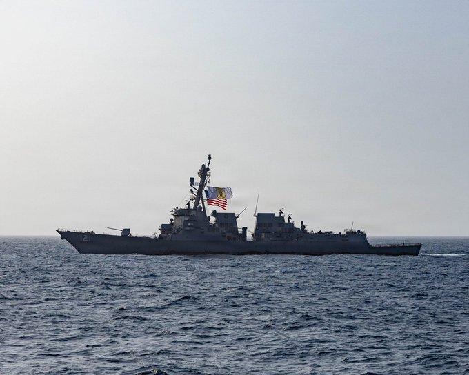US military fires on oil tanker attempting to 'violate' Iran ports blockade