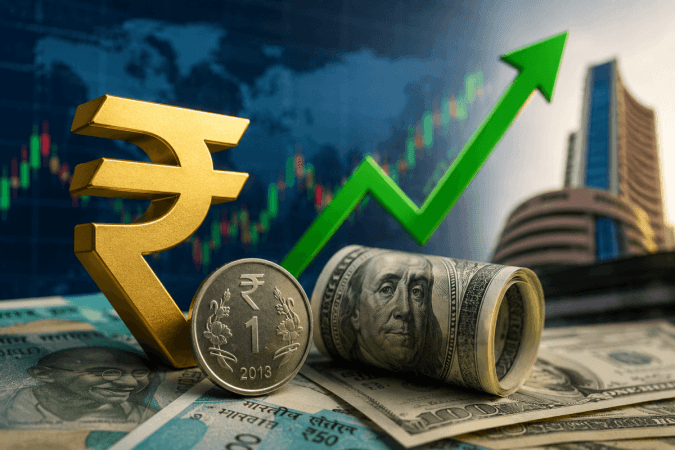 Rupee Ends Three-Day Losing Streak, Opens Higher at 96.31 Against US Dollar Rupee Ends Three-Day Losing Streak, Opens Higher at 96.31 Against US Dollar