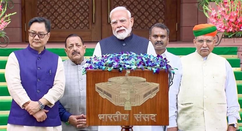 PM Modi praises Skyroot's young team, says India's 7.7% growth highlights resilience despite global challenges PM Modi praises Skyroot's young team, says India's 7.7% growth highlights resilience despite global challenges