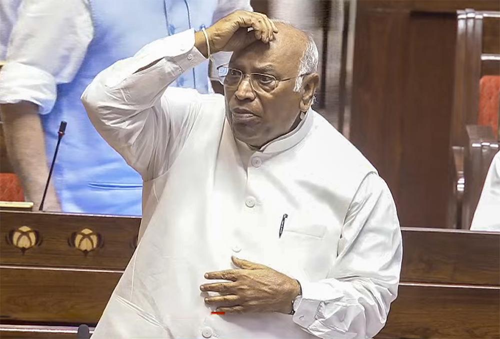 Monsoon Session: Kharge raises NEET paper leak issue in Rajya Sabha; Lok Sabha adjourned four times amid Opposition uproar