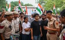 Delhi Metro stations shut, heavy barricading as CJP protest intensifies; police help stranded ambulance pass