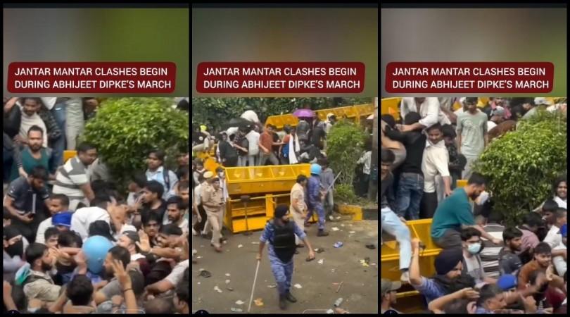 CJP continues to protest at Jantar Mantar a day after violence