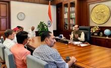 Rahul Gandhi, Opposition MPs meet Speaker Om Birla; seek Parliament discussion on NEET protest violence, paper leak