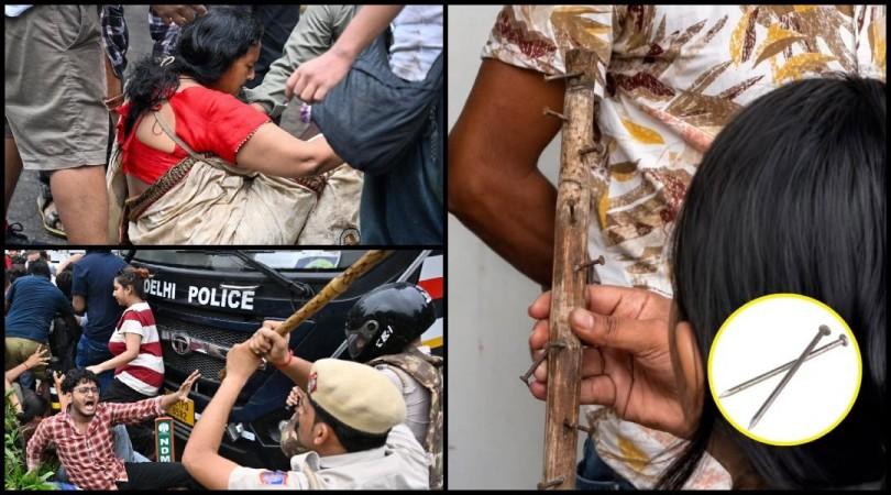 'Nail-fitted lathi' videos are fake, says Delhi Police; 250 videos under scanner in CJP violence case 'Nail-fitted lathi' videos are fake, says Delhi Police; 250 videos under scanner in CJP violence case