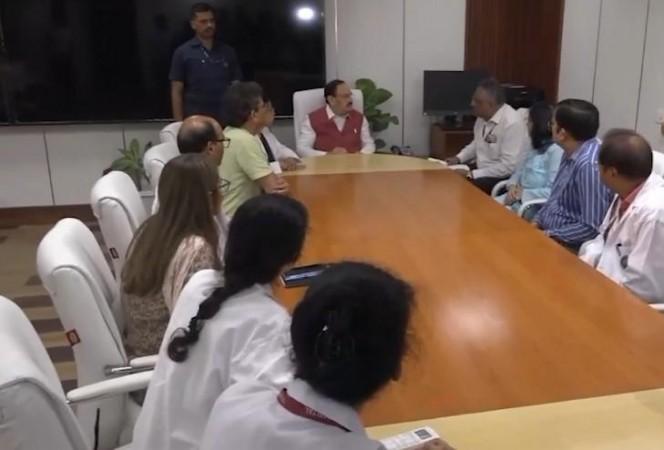 Delhi clashes: Nadda visits RML, Lady Hardinge hospitals, meets injured protestors
