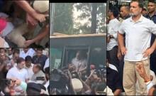 Rahul Gandhi detained by Delhi Police near PM Modi's residence during Congress protest