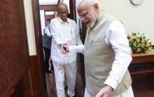 A day after joining CJP protest, Sharad Pawar meets PM Modi in Parliament