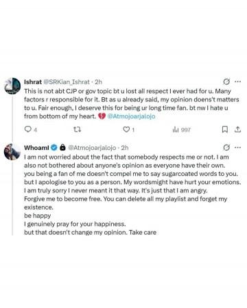 Ayesha Khan pushed into van, detained by Mumbai Police; Arijit Singh slams fans for unfollowing him over support for CJP protests