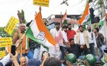 Congress, BJP workers clash during NEET protest in Ranchi; eggs, tomatoes hurled