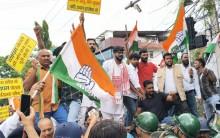 Congress, BJP workers clash during NEET protest in Ranchi; eggs, tomatoes hurled