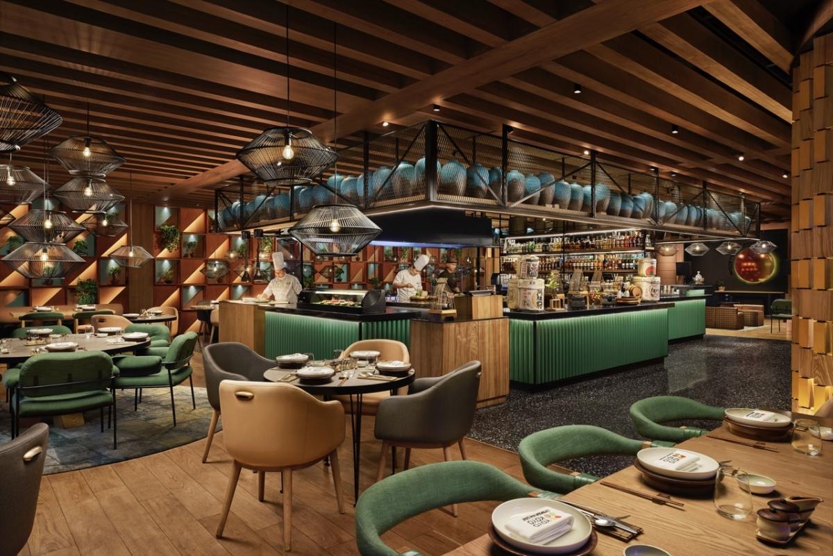 Koyo Koyo, the hotel's pan-Asian restaurant and cocktail bar.