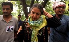 Shabana Azmi down with Swine Flu after participating in student protest