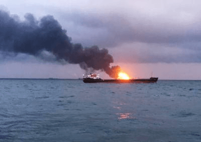 Oil tanker explodes after striking naval mine in Strait of Hormuz: Report