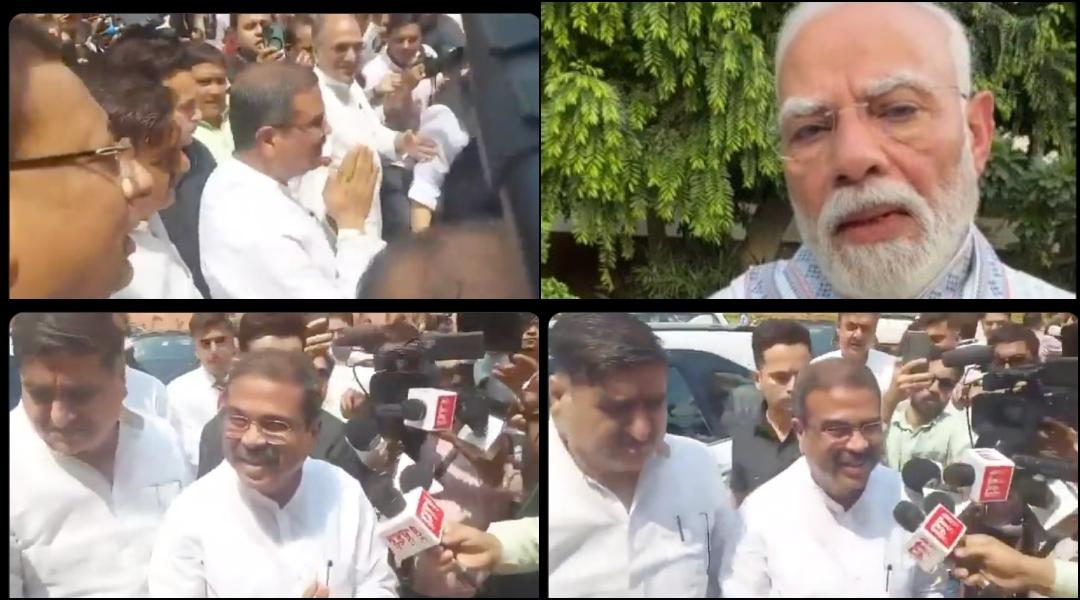Parliament Monsoon Session 2026: 'Dharmendra Pradhan Zindabad' Slogans Raised as Former Education Minister Arrives at Parliament