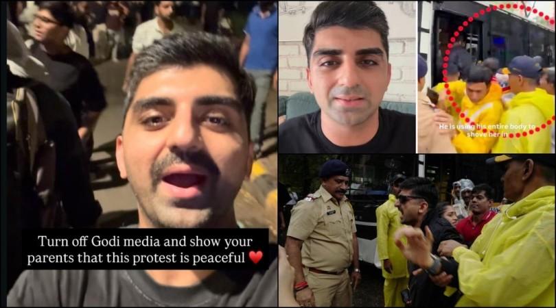 'We don't pay f*****g taxes so police can beat': Comedian Raunaq alleges Mumbai cop used force, fractured his wife's rib during Shivaji Park protest