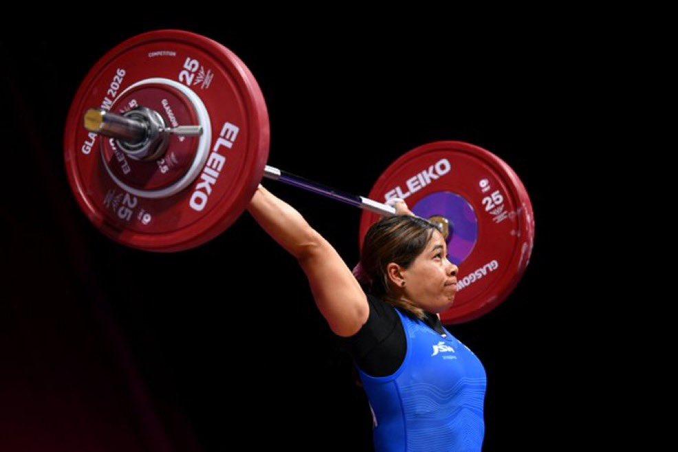 CWG 2026: Indian Lifter Bindyarani Devi Sorokhaibam Wins Bronze In Women's 58kg Weightlifting