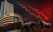 Sensex, Nifty end marginally lower amid broad sell-off across Asian markets