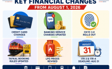 Key financial changes from August 1, 2026: What you need to know