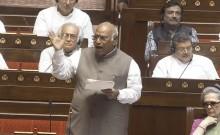 Parliament Monsoon Session 2026: Major Uproar in Rajya Sabha After Kharge's Manusmriti Remark; LoP Slams Centre Over Anti-Paper Leak Bill