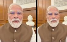 PM Modi back with a selfie video, hails passage of stricter anti-paper leak bill