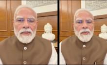 PM Modi back with a selfie video, hails passage of stricter anti-paper leak bill