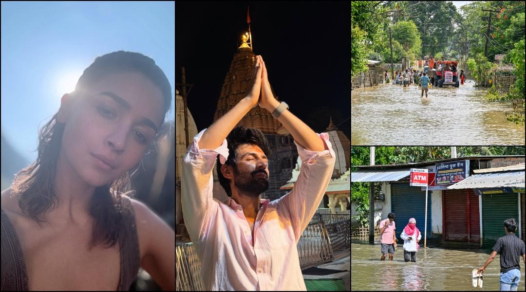 Assam floods: Kartik Aaryan donates Rs 1 crore, Alia Bhatt joins in, death toll rises to 80