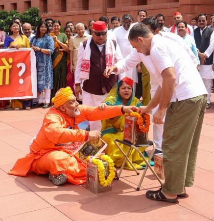 'Hurting religious sentiments': Police complaints filed against Rahul Gandhi, Pappu Yadav over Ram Mandir donation theft skit 'Hurting religious sentiments': Police complaints filed against Rahul Gandhi, Pappu Yadav over Ram Mandir donation theft skit