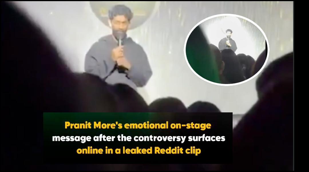 Comedian Pranit More breaks down on comeback show after ₹370 biryani controversy: 'Will they accept me?'