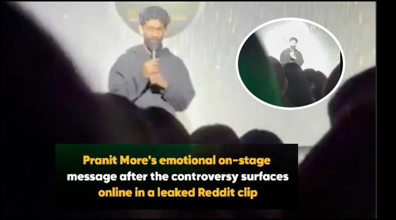 Comedian Pranit More breaks down on comeback show after ₹370 biryani controversy: 'Will they accept me?' Comedian Pranit More breaks down on comeback show after ₹370 biryani controversy: 'Will they accept me?'