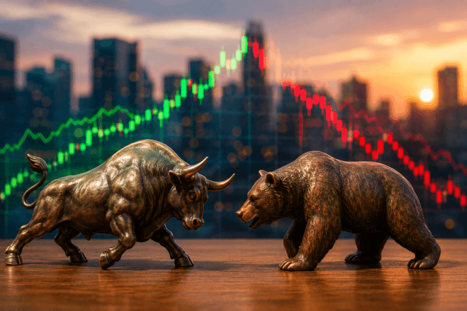 Stock Market Today: Sensex Gains 500 Points, Nifty Trades Lower Amid Mixed Global Signals