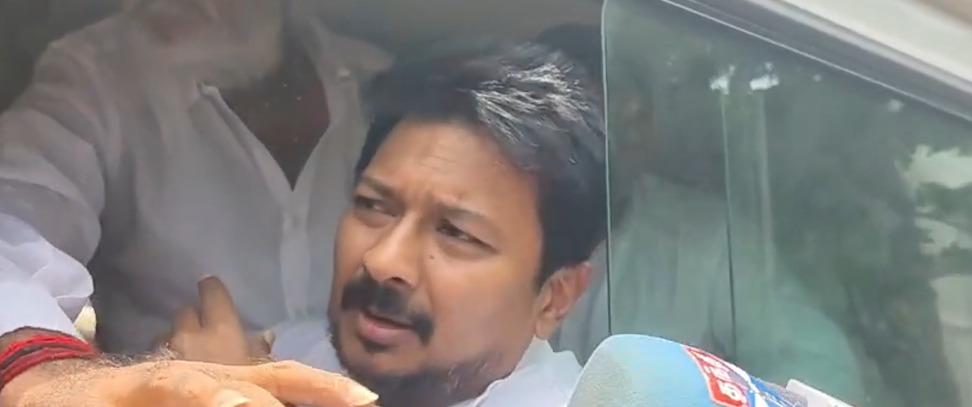 Udhayanidhi Stalin detained, taken for questioning over remarks against CM Vijay, actor Trisha
