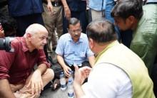 Arvind Kejriwal, AAP Leaders Detained During March to PM Modi's Residence Over E20 Petrol Protest