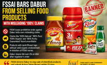 FSSAI bars Dabur from selling products with alleged misleading claims