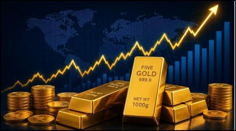 Gold Futures Surge ₹2,165 To Hit ₹1.46 Lakh As Safe-Haven Demand & Weaker Dollar Fuel Global Bullion Rally Gold Futures Surge ₹2,165 To Hit ₹1.46 Lakh As Safe-Haven Demand & Weaker Dollar Fuel Global Bullion Rally