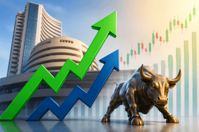 Sensex, Nifty end marginally higher after RBI keeps rates unchanged Sensex, Nifty end marginally higher after RBI keeps rates unchanged