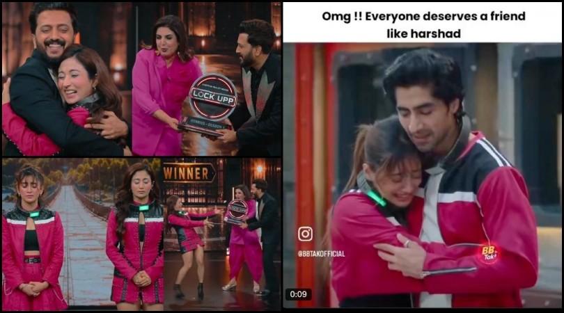 Lock Upp 2 finale: Harshad Chopda sacrifices finalist spot to save Shivangi Joshi; fans call her 'selfish', 'Annabelle Shivangi' Lock Upp 2 finale: Harshad Chopda sacrifices finalist spot to save Shivangi Joshi; fans call her 'selfish', 'Annabelle Shivangi'