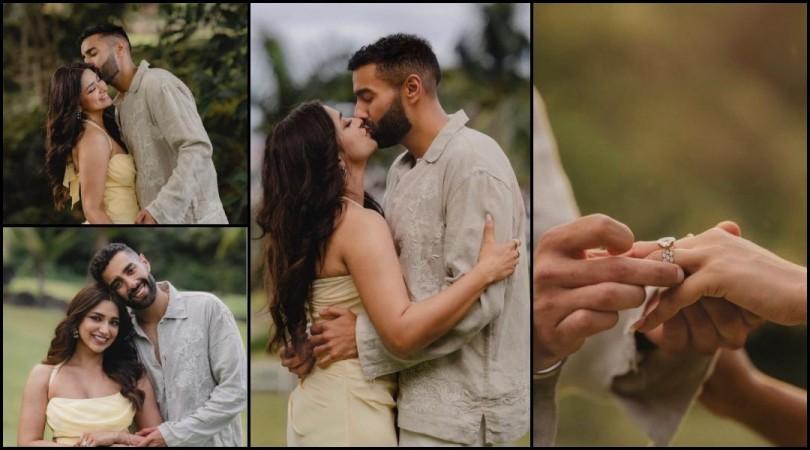BB fame Jiya Shankar gets engaged to boyfriend Kaaran Dhanak; flaunts diamond ring, cries during dreamy proposal BB fame Jiya Shankar gets engaged to boyfriend Kaaran Dhanak; flaunts diamond ring, cries during dreamy proposal