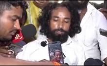 Devendra Mahto, student leader on hunger strike in Jharkhand, drinks water on call with Wangchuk