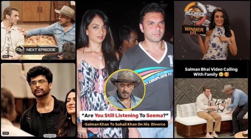 Mini Mathur wins Alliance: Salman Khan advises Sohail Khan to 'move on and date'; calls Sohail's marriage to Seema Sajdeh 'toxic' Mini Mathur wins Alliance: Salman Khan advises Sohail Khan to 'move on and date'; calls Sohail's marriage to Seema Sajdeh 'toxic'