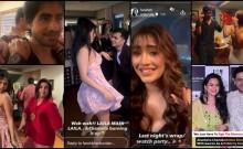 Akanksha Chamola dances to Mouni Roy's 'Kajra Re' at Lock Upp 2 success party; Lock Upp rivals Shivangi-Shreya dance together