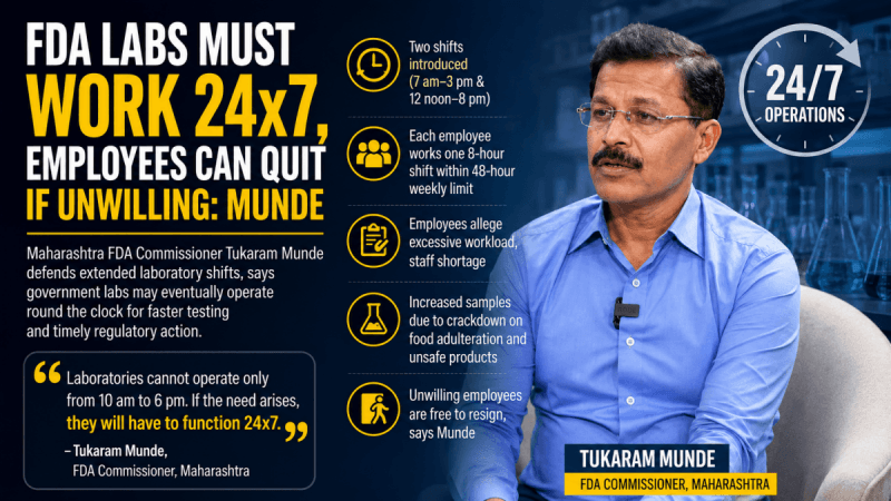 No apology from FDA chief Tukaram Mundhe over Saoji remarks; row reignites debate on Nagpur's iconic cuisine No apology from FDA chief Tukaram Mundhe over Saoji remarks; row reignites debate on Nagpur's iconic cuisine