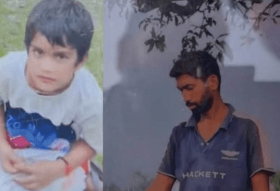 11-year-old victim Rohit Kumar, who was allegedly killed by his stepfather Ravi Kumar (right) murder