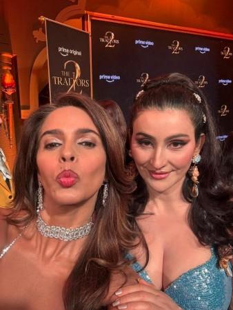 Karan Johar's The Traitors: Shweta Tiwari's shocking cheating confession; Mallika Sherawat digs at Rhea Chakraborty's jail trauma Karan Johar's The Traitors: Shweta Tiwari's shocking cheating confession; Mallika Sherawat digs at Rhea Chakraborty's jail trauma