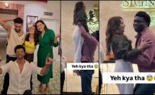 Agu Stanley Chiedozie lifts Seema; Gauahar Khan poses with ex-BF Kushal Tandon and husband Zaid at Alliance party