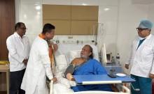 Mithun Chakraborty undergoes minor surgery in Kolkata, Bengal CM Suvendu Adhikari visits him in hospital