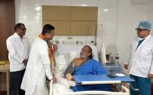 Mithun Chakraborty undergoes minor surgery in Kolkata, Bengal CM Suvendu Adhikari visits him in hospital
